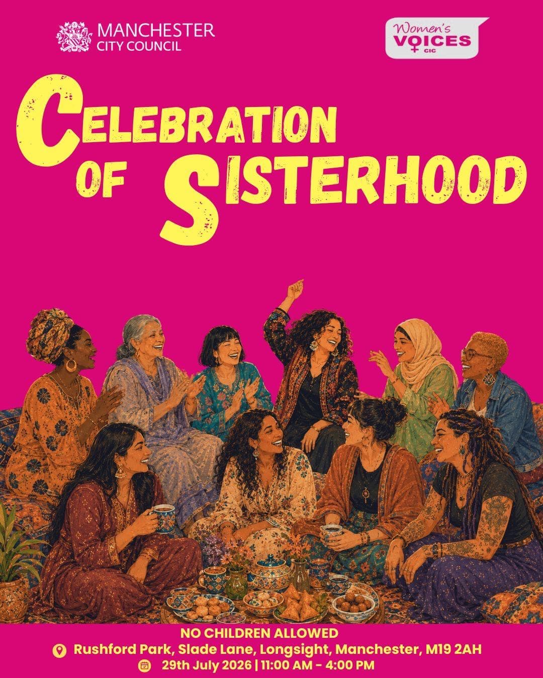 Women’s Voices event poster 2