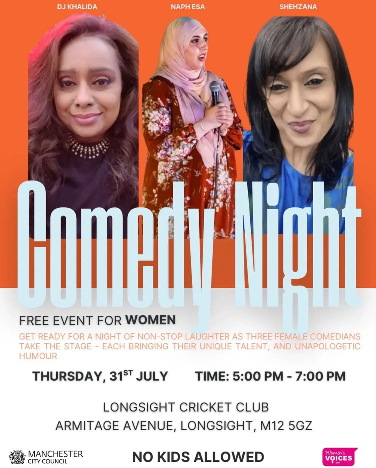 Women’s Voices event poster 10