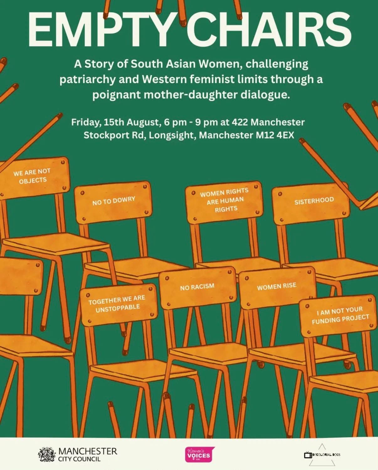 Women’s Voices event poster 18